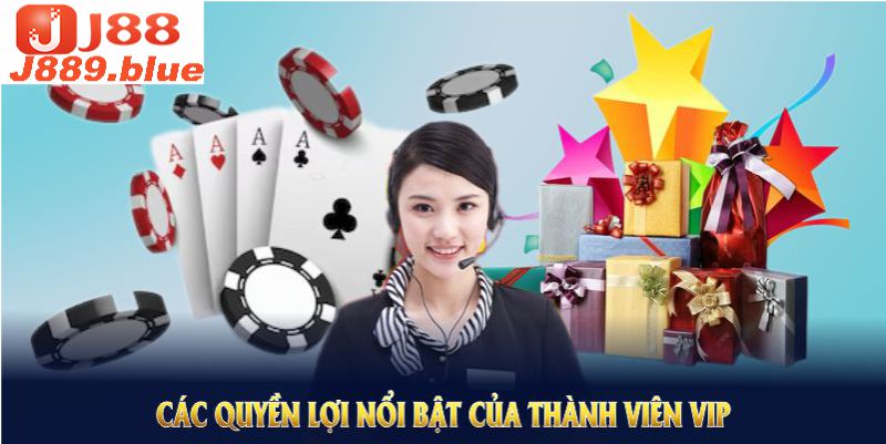 Các quyền lợi nổi bật mà thành viên VIP được ưu tiên trải nghiệm