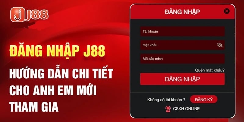 Lưu ý khi đăng nhập J88